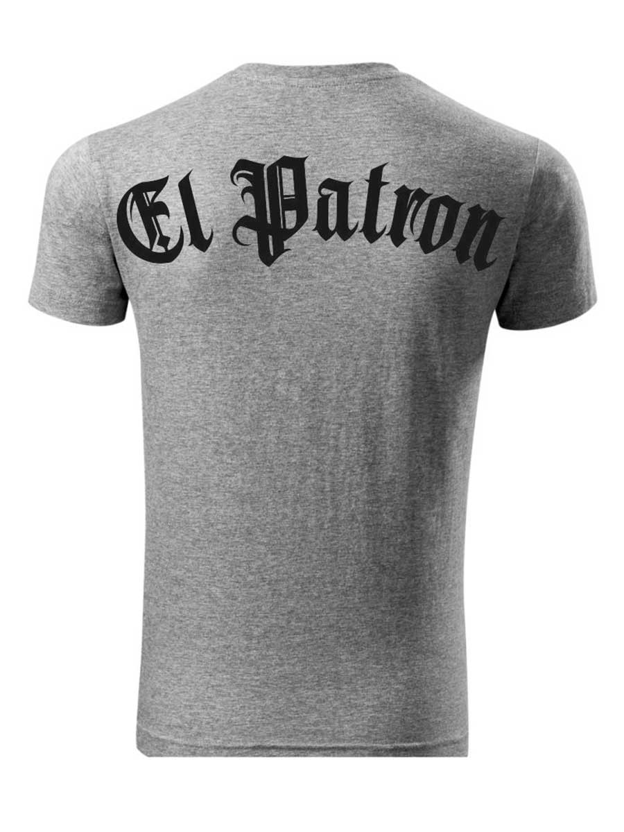 Pánske tričko Elegant - EL Patron - Šedá