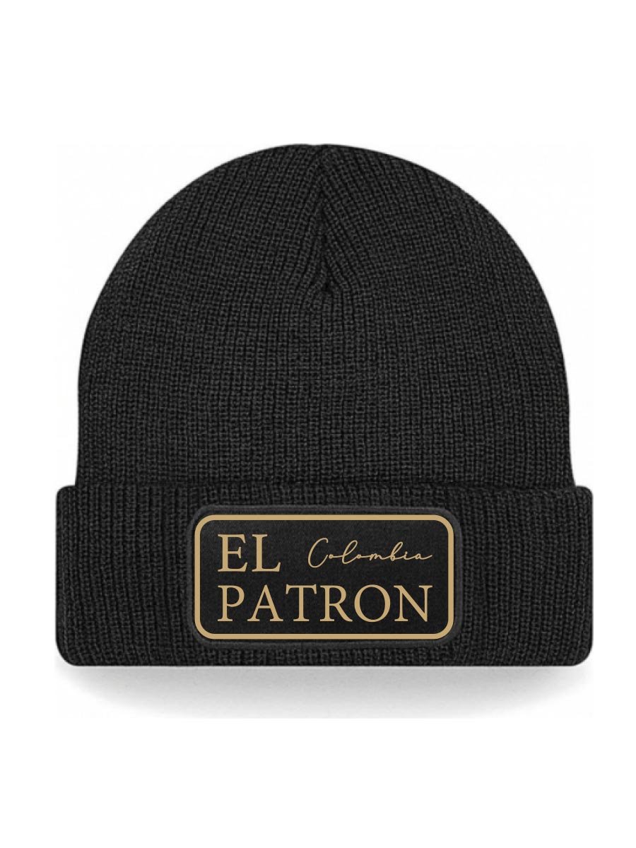Winter hat - Colombia Gold - Black - EL PATRON